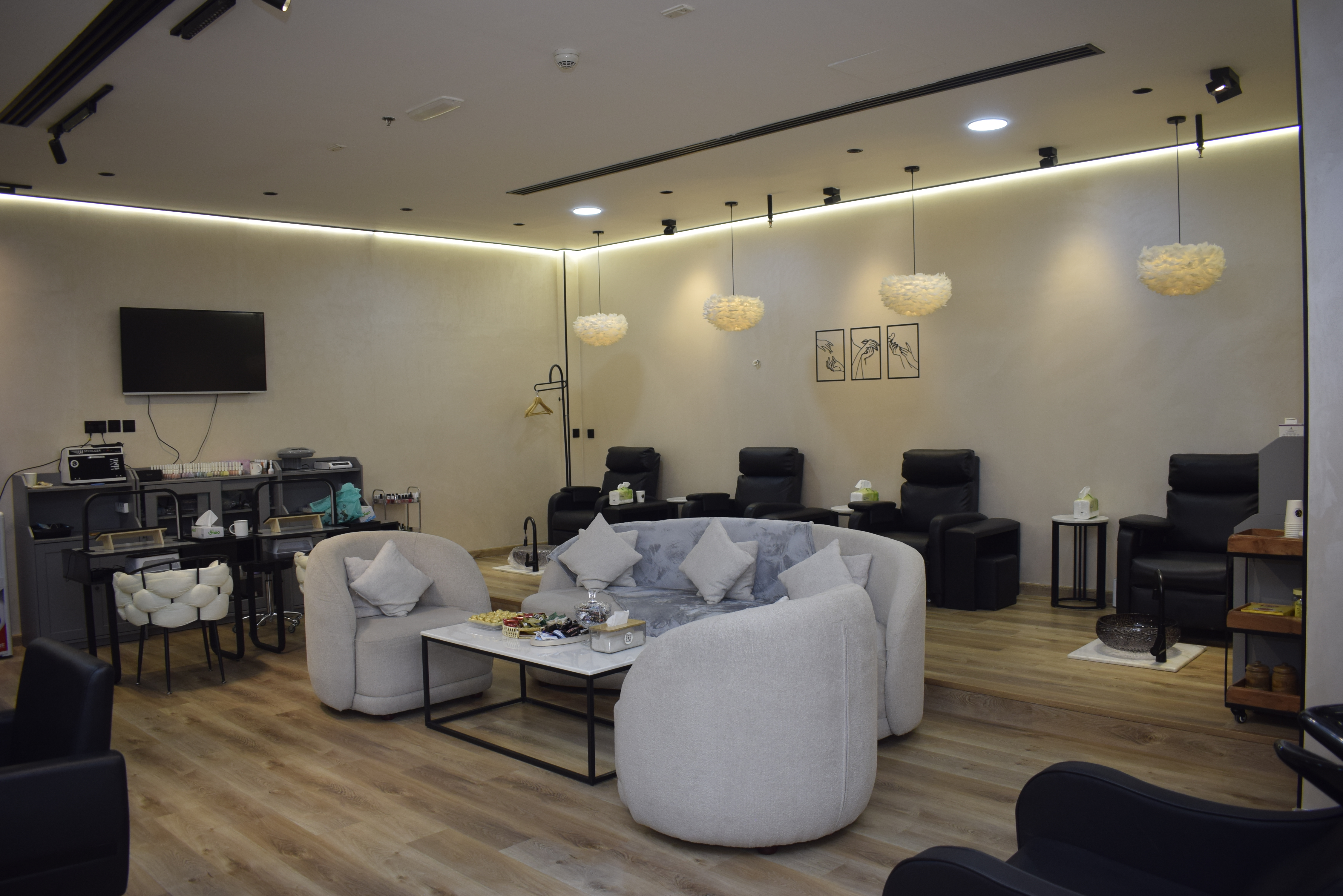 Waiting area seating